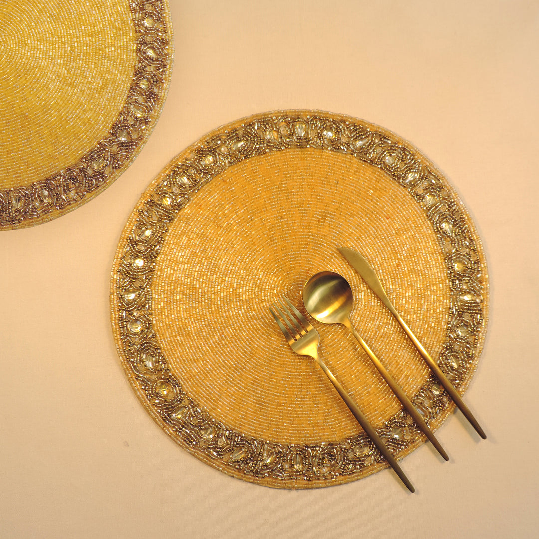 Embroidered Placemat Set of 2