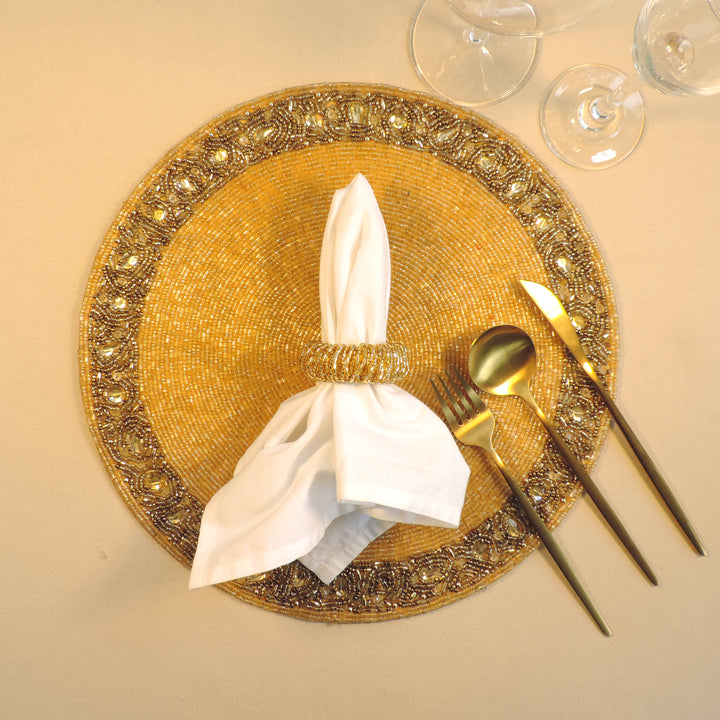 Embroidered Placemat Set of 2