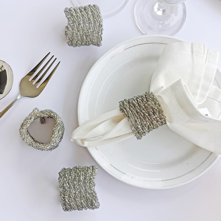 Napkin Ring Set of 4