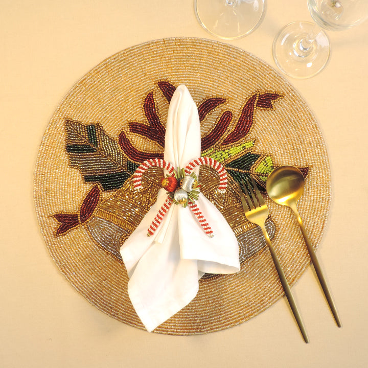 Embroidered Placemat Set of 2