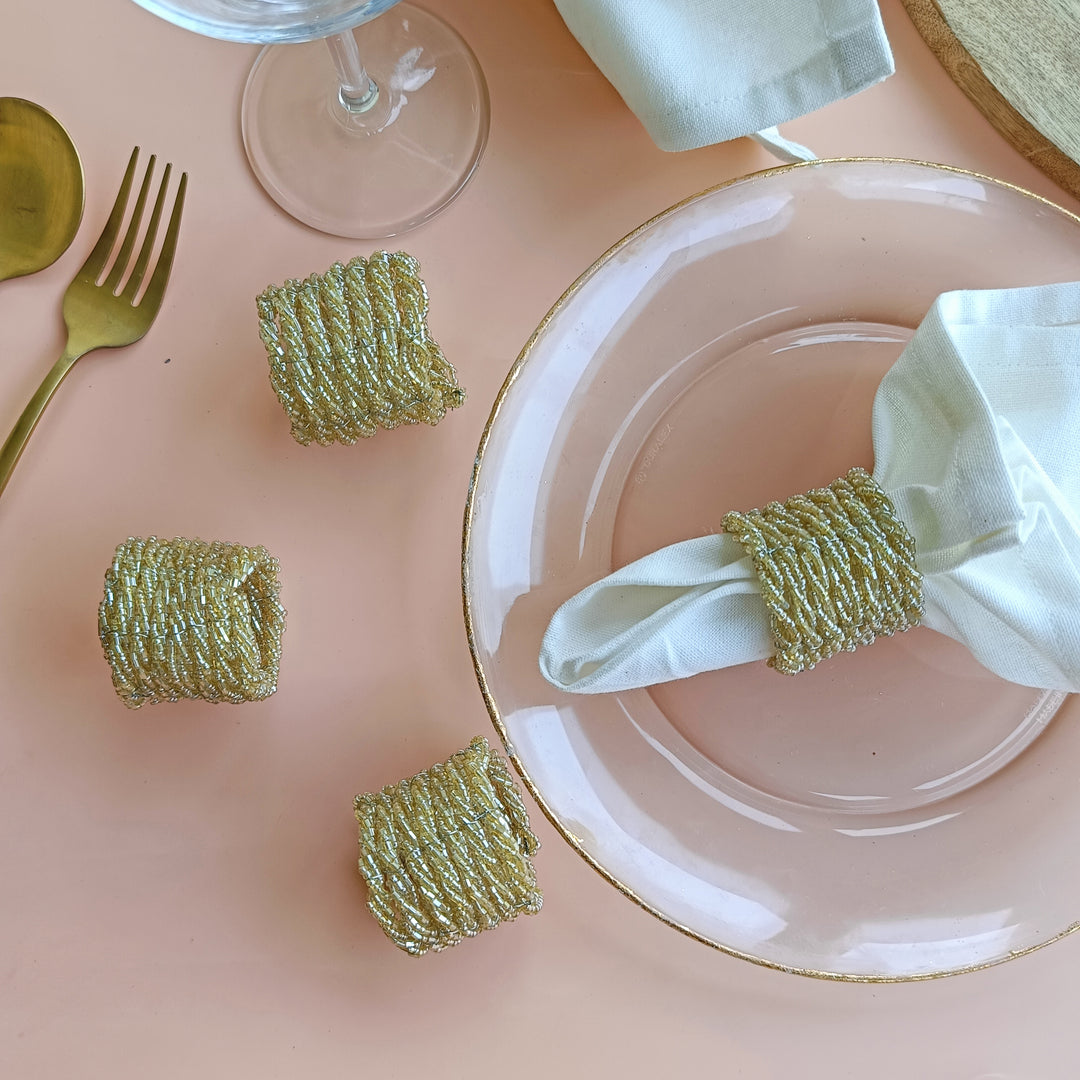 Napkin Ring Set of 4