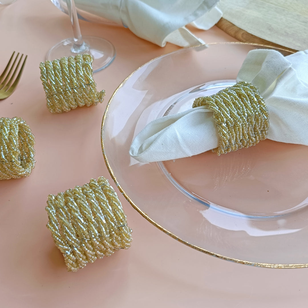 Napkin Ring Set of 4