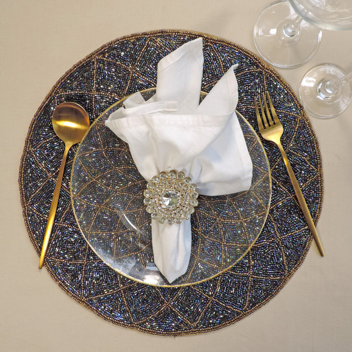 Embroidered Placemat Set of 2
