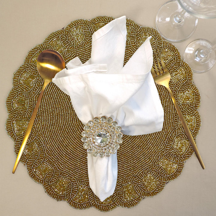 Embroidered Placemat Set of