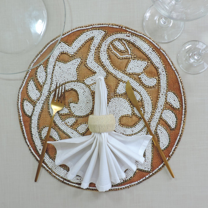 Embroidered Placemat Set of