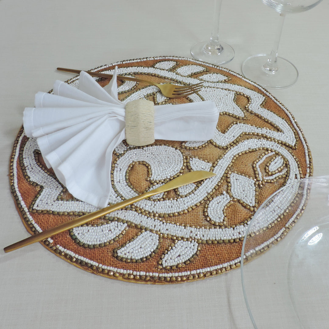 Embroidered Placemat Set of