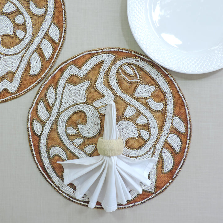 Embroidered Placemat Set of