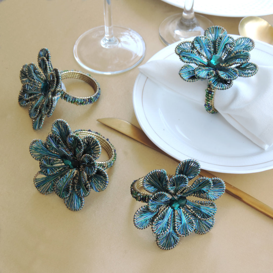 Knockout Napkin Ring Set of 4