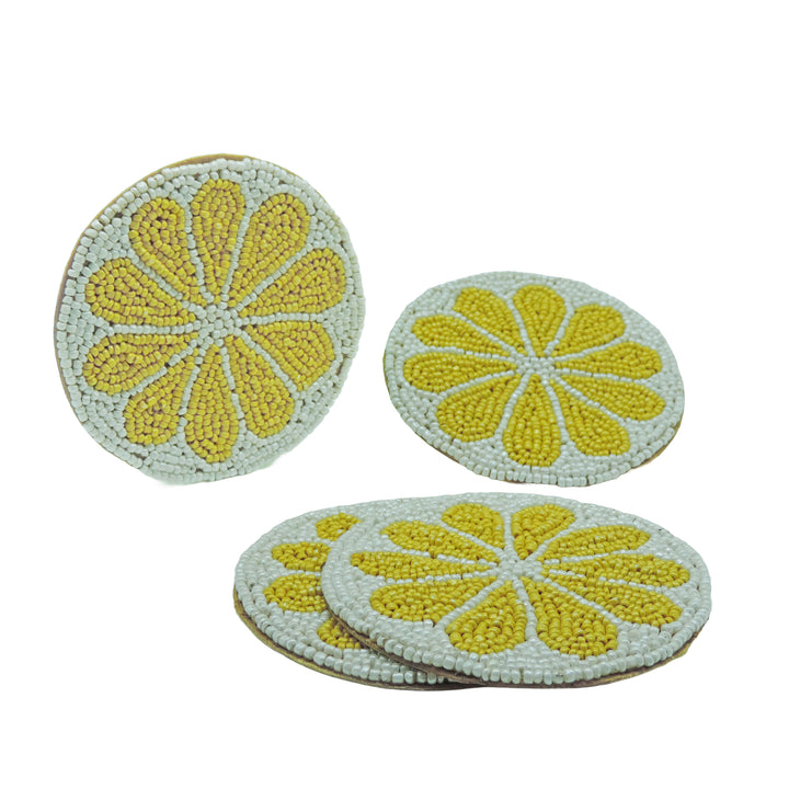 Embroidered Coaster set of 4