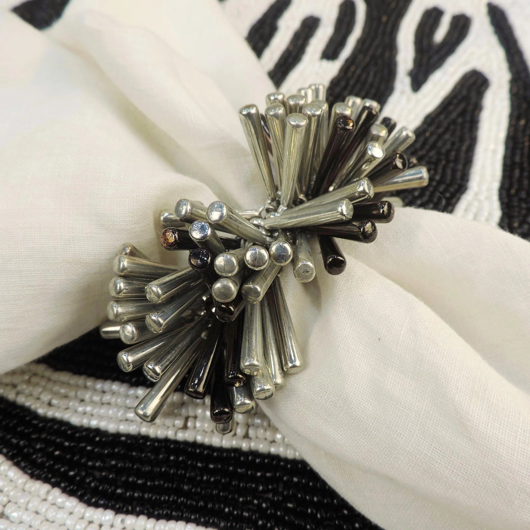 Metal Napkin Ring Set of 4