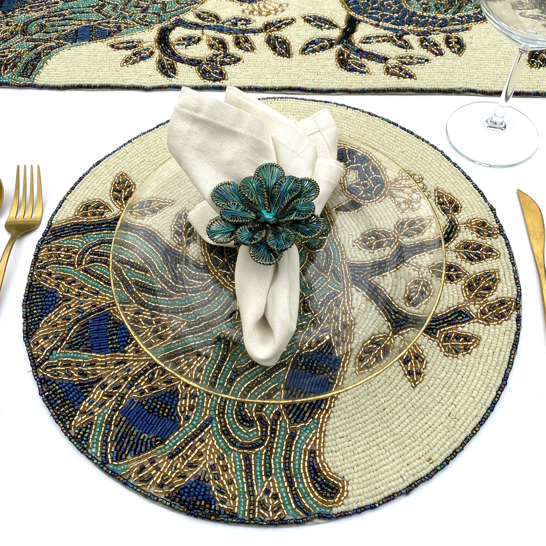 Embroidered Placemat set of 2