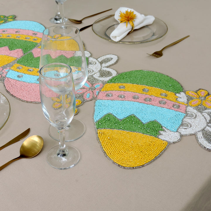 Embroidered Table Runner