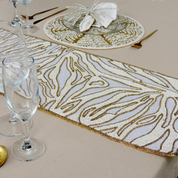 Embroidered Table Runner