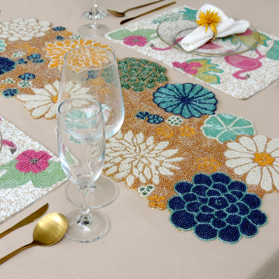 Embroidered Table Runner