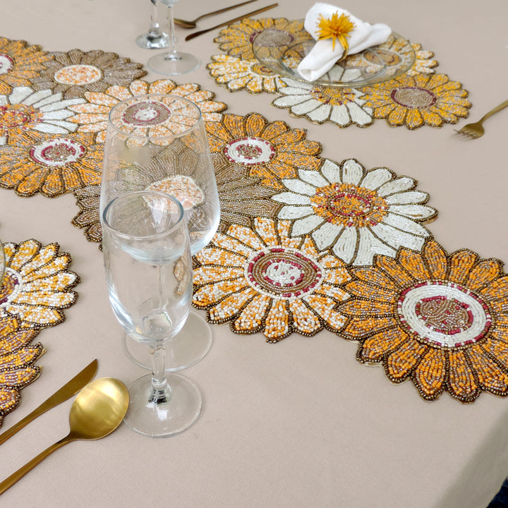 Embroidered Table Runner