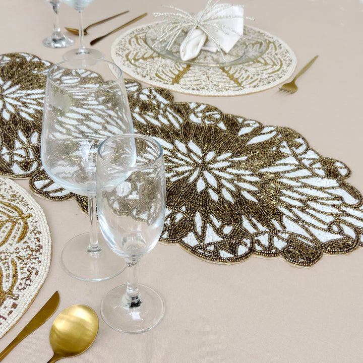 Embroidered Table Runner