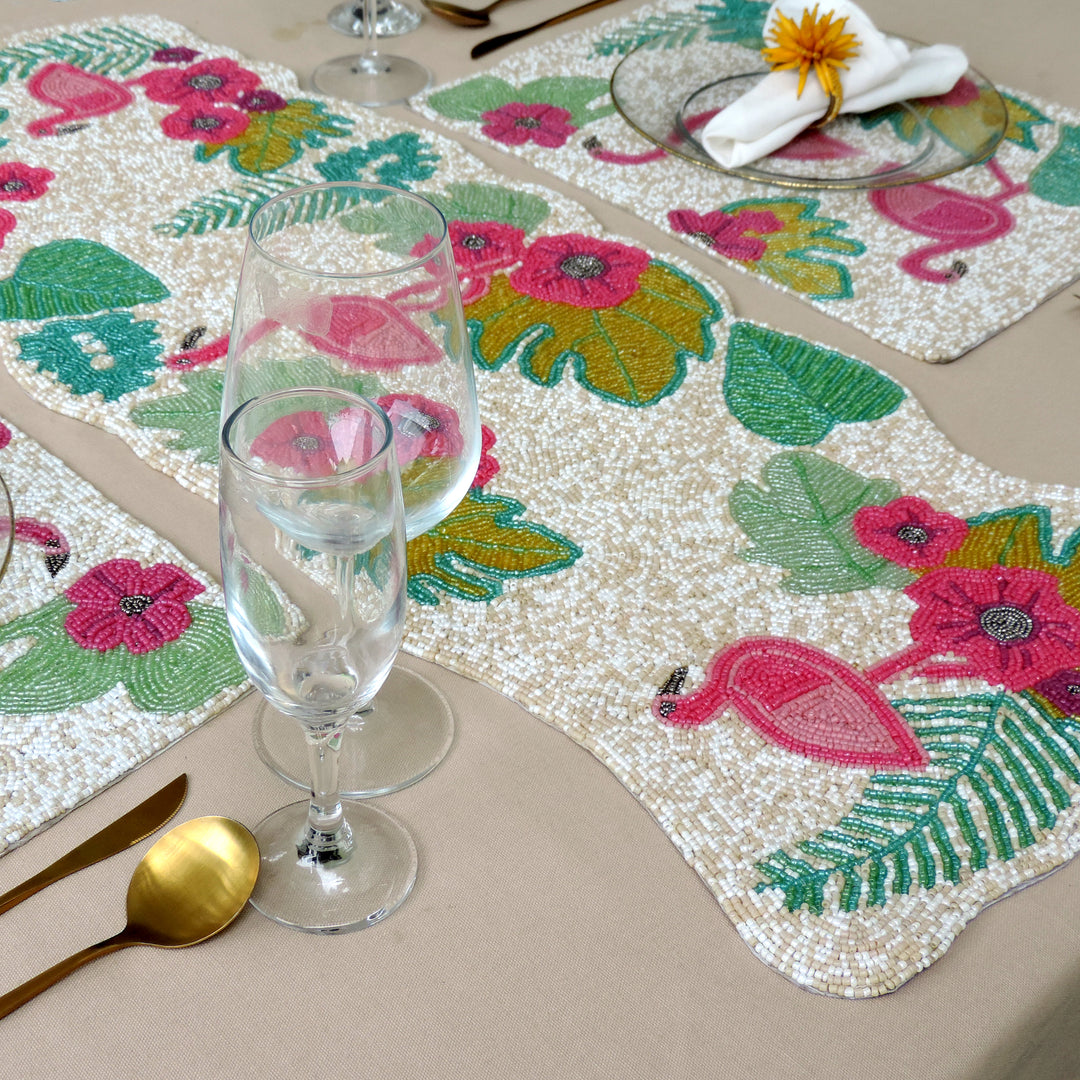 Embroidered Table Runner