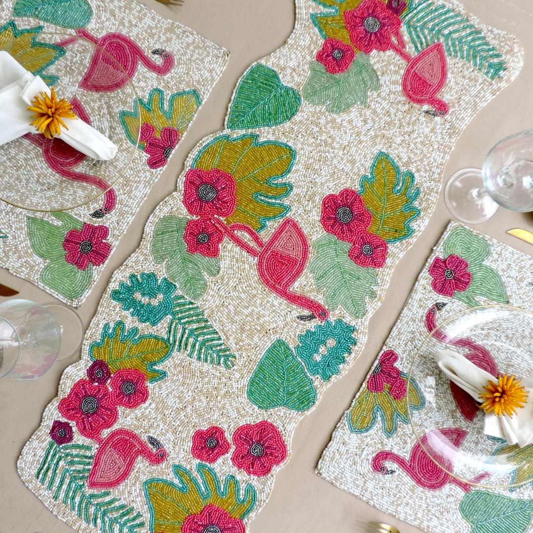 Embroidered Table Runner