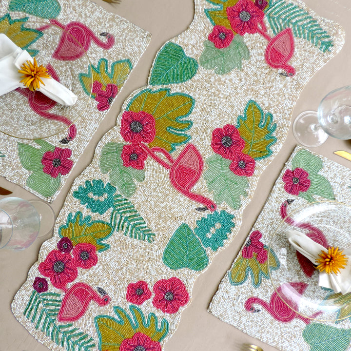 Embroidered Table Runner