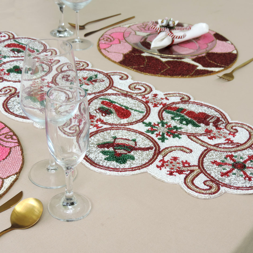 Embroidered Table Runner