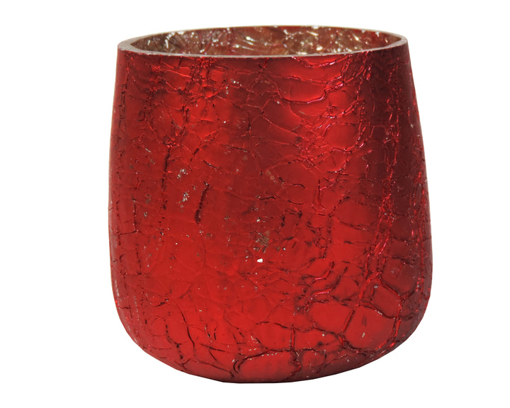 Ainaa Collection - Set of 2 Glass Votive in a Gift Box -  Red