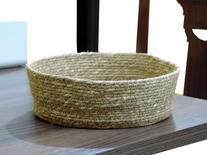 Seagrass Utility Basket - Black & Natural - Set of 3