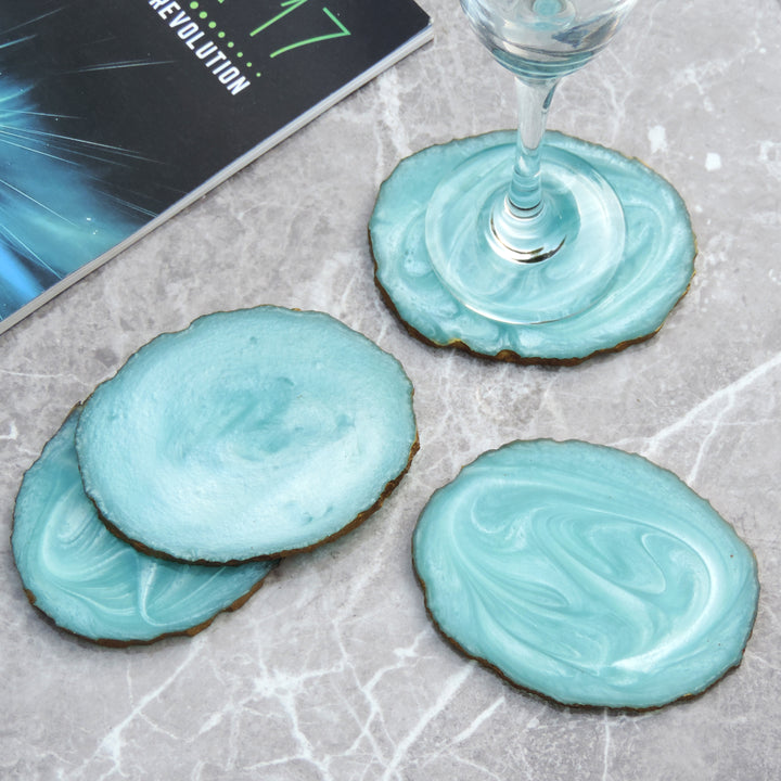 Resin Coaster Set of 4