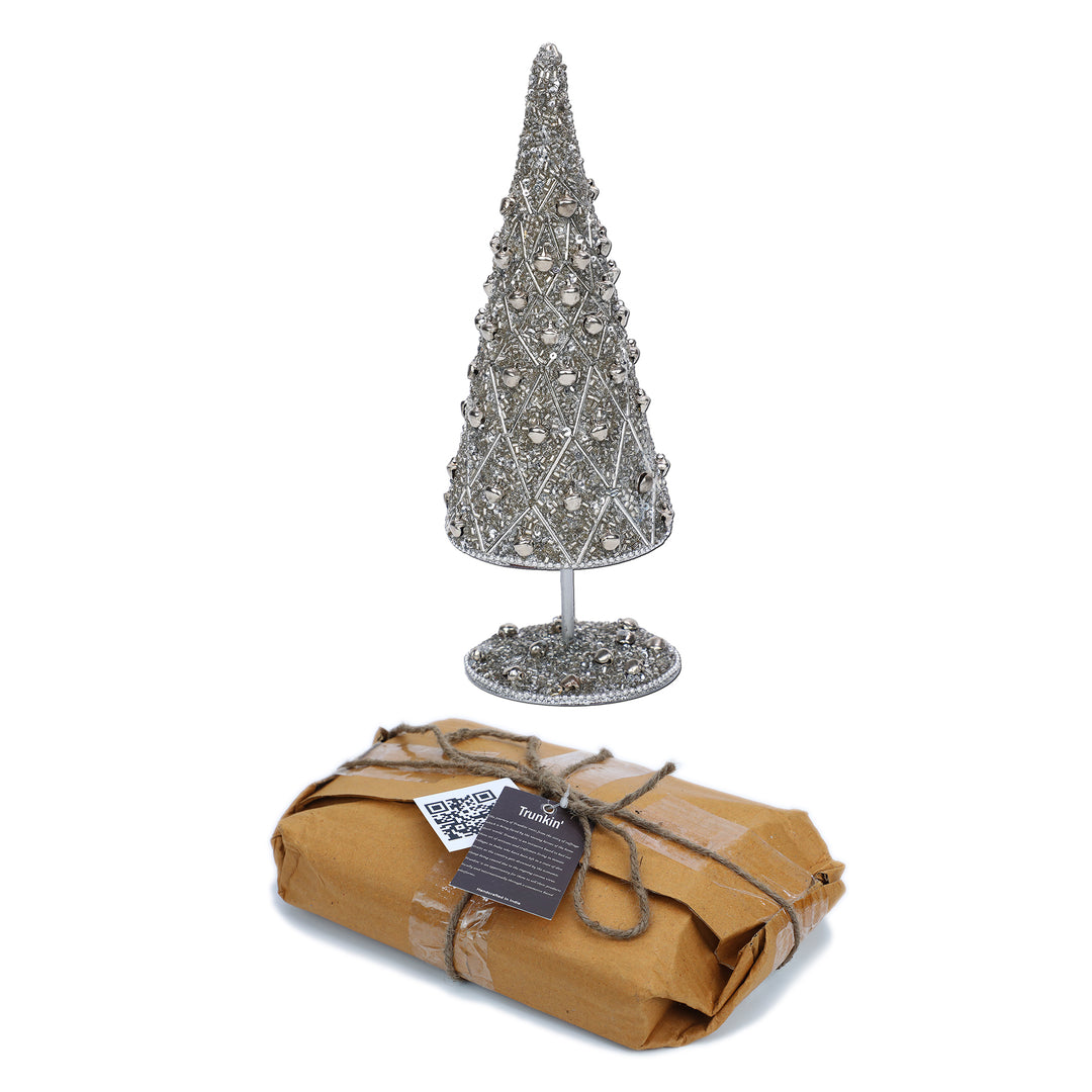 Ciao Bella Christmas Tree/Silver/3.5"x3.5"x9"/Set of 1